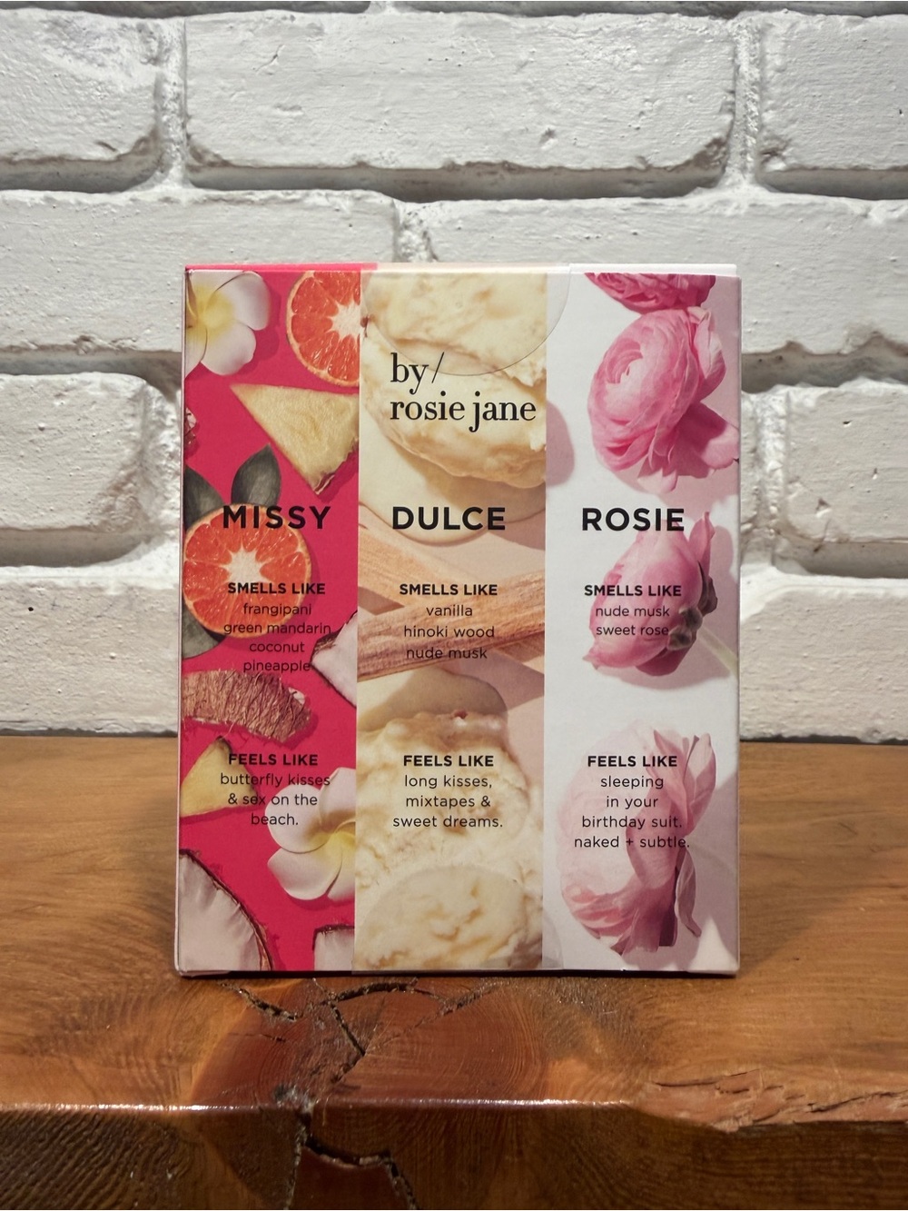 By Rosie Jane On-The-Go Trio Travel Spray Set Rosie Dulce Missy NIB - Picture 2 of 2